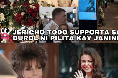 JERICHO ROSALES HINDI NAPIGILAN ang EMOSYON, TODO ang SUPORTA kay JANINE GUTIERREZ sa HAPDI ng PAGLULUKSA—BUROL ni PILITA CORRALES naging SENTRO ng MATINDING DRAMA, LUHA, at PAGBUBUNYAG ng mga SIKRETONG HINDI INAASAHAN ng mga TAO, MGA KAPAMILYA at MGA KAIBIGAN HALOS MAGKASAGUPA dahil sa TENSIYON na LUMABAS sa HARAP ng LAHAT!