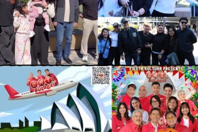 KASAYSAYAN! Buong Eat Bulaga Dabarkads, Sugod sa Sydney, Australia Para sa Mega-Charity Event at Fiesta Kultura—Mga OFW, Wild sa Pag-abang! bb