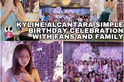 Higit Pa sa Fans, Sila ay Pamilya: Emosyonal na Selebrasyon ni Kyline Alcantara, Nagpapatunay na ang Wagas na Suporta ang Tunay na Yaman ng Isang Artista