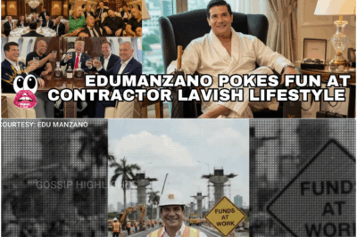 ‘Good Night Taxpayers, Alarm Set’: Ang Matinding Pang-iinis ni Edu Manzano sa ‘Lavish Lifestyles’ ng mga Kontraktor na Diumano’y Pinondohan ng Buwis ng Bayan, Sinakyan ng Libo-libong Nagtatrabahong Pilipino
