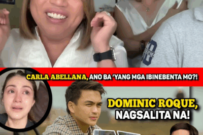 DOMINIC ROQUE, NABIGATAN SA HIWALAYAN AT ANG NAKATAGONG ‘PANGIT NA RASON’; CARLA ABELLANA, UMIYAK SA GALIT DAHIL SA ‘PRE-LOVED’ BASHING!