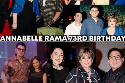 Annabelle Rama’s 73rd Birthday: A Glamorous Gathering with a Special Visit That Lit Up the Night