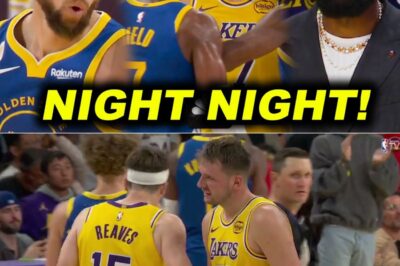 Hype na Hype si Steph Curry, Napa-Night Night ang Teammate sa NBA Showdown vs Lakers; Luka Doncic Mamaw sa Debut