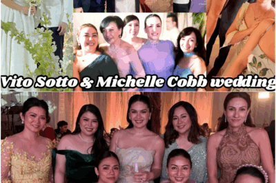 Pagsasama ng Sports at Pulitika: Isang Pambihirang Pamilya, Nagbuklod sa Star-Studded na Kasal nina Vito Sotto at Michelle Cobb