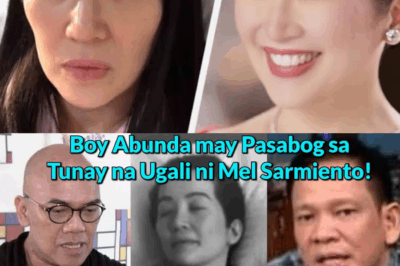 ANG TUNAY NA UGALI NI MEL SARMIENTO, BUKING NA! SINO SIYA SA LIKOD NG KASIKATAN? ISINIWALAT NI BOY ABUNDA ANG LAHAT AT BUMASAG SA MGA PAGDUDUDA