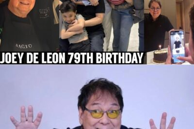 Emosyonal na Araw ng Pagdiriwang: Joey De Leon, Napa‑iyak sa 79th Birthday Surprise ng Anak at Apo