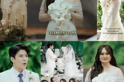 HINDI NA FANTASYA! Mula Pagkabata Hanggang sa Dambana: Nash Aguas at Mika Dela Cruz, Nagpakasal sa Isang Emosyonal at Makasaysayang Seremonya sa Tagaytay