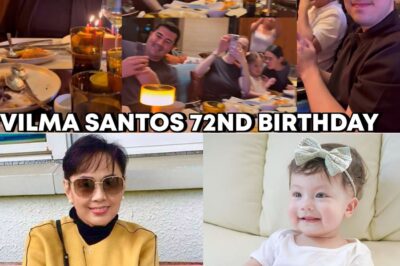 Vilma Santos Naiyak sa Emosyonal na Sorpresa ng Pamilya sa Ika‑72 Kaarawan, Baby Peanut at Mga Anak ang Naghatid ng Labis na Kilig at Pagmamahal