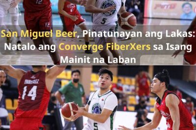 San Miguel Beer, Pinatunayan ang Lakas: Natalo ang Converge FiberXers sa Isang Mainit na Laban