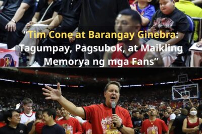 “Tim Cone at Barangay Ginebra: Tagumpay, Pagsubok, at Maikling Memorya ng mga Fans”