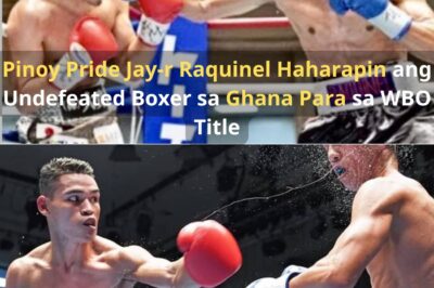 Pinoy Pride Jay-r Raquinel Haharapin ang Undefeated Boxer sa Ghana Para sa WBO Title