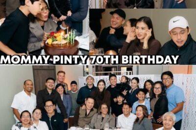 “Napa‑iyak si Mommy Pinty sa 70th Birthday Surprise Dinner na inihanda nina Alex at Toni Gonzaga: Isang gabi ng luha, tawanan at pagmamahalan”