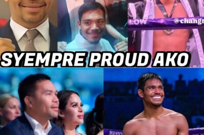 FINALLY! Manny Pacquiao NAGSALITA NA sa TAGUMPAY ng ANAK na si Eman Bacosa sa “Thrilla in Manila 2”