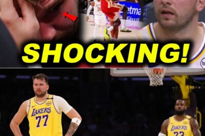 “Shocking sa Lakers: Stress na Stress si Luka! Lumutang sa Ere ang Hawks Player sa Epic Game”