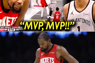 “MVP Chants Kay Wemby! Kevin Durant Natumba sa Galing ng Bagong Bituin sa Epic Rockets Comeback”