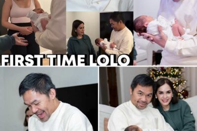 Lihim na Tagumpay ni Pacman: Manny Pacquiao, Halos Umiyak sa Unang Pagkarga sa Apo, si Clara. bb