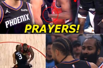 “PRAYERS KAY KABAYAN! Muntik Malumpo si Jalen Green Habang Nagkainitan sina James Harden at Dillon Brooks sa Intense Suns-Clippers Game!”
