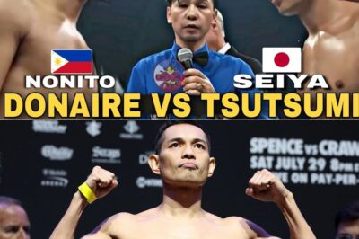 Donaire vs Tsutsumi: A Clash of Eras and Ambitions