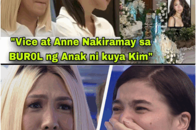 Isang tagpong di malilimutan: Vice Ganda at Anne Curtis, kapwa tuluyang bumigay sa iyak sa burol ng anak ni Kuya Kim! Ramdam ng lahat ang bigat ng kanilang pagdadalamhati — tunay na patunay na ‘Showtime Family Forever’ hindi lang sa kamera, kundi sa totoong buhay!
