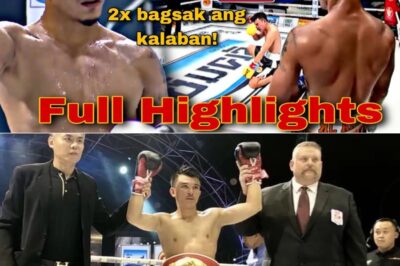 Puso ng Pilipino Laban sa Tindi ng Thailand: Ang Epic Knockdown ni Renato Cha kay Anuchai Donsua na Nagdala ng Karangalan sa Bansa