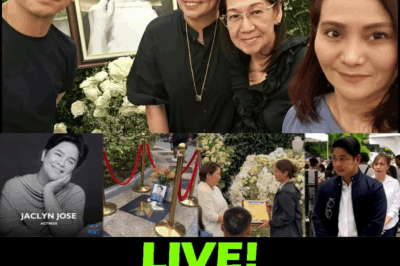 Huling Pighati: Emosyonal na Pamamaalam kay Jaclyn Jose; Jake Ejercito, Ibinunyag ang Di-Inaasahang Senyales Bago ang Trahedya at ang Kanyang Tungkulin Bilang “Sponge” ng Pamilya
