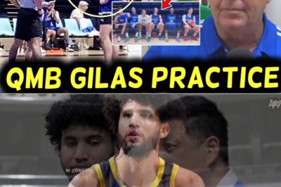 MAAGANG COMMITMENT: QMB, UNANG DUMATING SA ENSAYO; GILAS, BUO ANG KUMPIYANSANG MANANALO LABAN SA GUAM