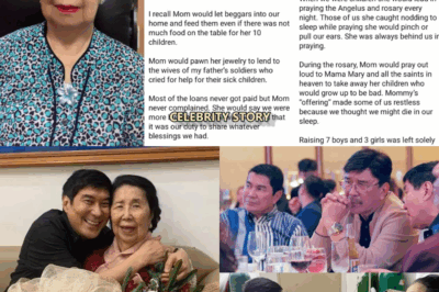 NAKAKADUROG-PUSONG PAALAM: Ang Walang Kapantay na Pamana ng Inang Nagturo sa Tulfo Brothers na ‘Lumaban para sa Walang Magawa’