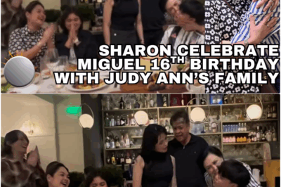 Higit Pa Sa Showbiz: Sharon Cuneta at Judy Ann Santos, Muling Ipinakita ang Tunay na ‘Pamilya’ sa Ika-16 na Kaarawan ni Miguel!