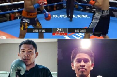LITO DANTE, NAGPAKITA NG “PURO NA PINOY” SA AMERIKA! Tinalo ang Matinding Prospect na si Diego Aviles sa Isang Madugong 6-Round Battle; Isang Tagumpay na Nagpabalik sa Kaniya sa World Stage! NH