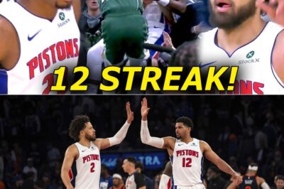 12 Diretsong Panalo! Ang Detroit Pistons, Isang Hakbang Na Lang sa Kasaysayan NH