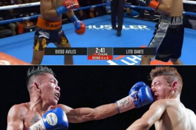Lito Dante, Yumukod sa Amerikanong si Diego Aviles; Matinding Veteran vs Prospect Clash, Nagtapos sa ‘Sakit-sa-Puso’ NH