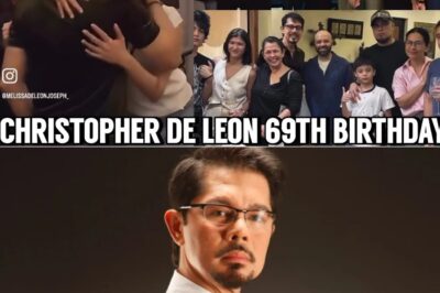 TULUYAN NAPA-IYAK! Ang Overwhelming na Emosyonal na Pagbisita ng Anak at mga Apo na Nagdulot ng Matinding Pagkabigla kay Christopher De Leon sa Kanyang Ika-69 na Kaarawan—Kahalagahan ng Pamilya sa Likod ng Stardom NH