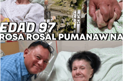 HINAHALINHAN NG PUSO! Alamat ng Pelikulang Pilipino at Humanitarian na si Rosa Rosal, Pumanaw Na sa Edad 97—Ang Kanyang Legacy ng Serbisyo at Kompasyon, Patuloy na Gagabay sa Bayan!