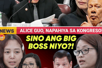 ALICE GUO, PINAGTATAWANAN ANG KONGRESO: MGA Mambabatas, Sumabog sa Galit Dahil sa Sunud-sunod na Pagsisinungaling, Inamin ang ‘Big Boss’ na Fugitive Kasama sa Paglayas