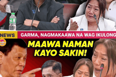 “HUWAG PO!”: Emosyonal na Pakiusap ni Royina Garma sa Kongreso Habang Binabagabag ng Contempt at Expose sa Dapecol Killings