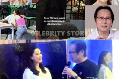 ANG KAPAYAPAAN AY POSIBLE: CESAR MONTANO, NAGBIGAY NG MAKAPANGYARIHANG ‘SALUDO’ SA BAGONG PAG-IBIG NINA SUNSHINE CRUZ AT ATONG ANG