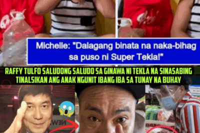 ANG HINDI INAASAHANG REGALO NI TEKLA NA NAKAPASALUDO PA KAY IDOL RAFFY TULFO: ANG LIKOD NG KANYANG PUSO!