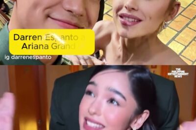 Grabe! Ariana Grande, sobrang sweet kay Darren Espanto—may espesyal na koneksyon nga ba? Netizens kinilig sa bawat galaw nila at nagsisigaw ng “Bagay na bagay!” May duet na ba sa hinaharap? Alamin ang buong kwento ng viral closeness nila na ikinagulat ng lahat! PANOORIN MO NA!