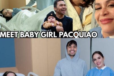 Manny at Jinkee Pacquiao, NAPAIYAK sa Ospital! Unang Beses Nakita ang APO mula sa Asawa ni Jimuel—Isang Eksenang Hindi Mo Inaasahan! Bakit nga ba naging emosyonal ang mag-asawa? Ano ang tunay na nangyari sa delivery room? Alamin ang buong kwento na nagpaluha sa buong social media!