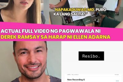DEREK RAMSAY, NAKUNAN HABANG NAGWAWALA—SI ELLEN ADARNA MISMO ANG NAGLABAS NG VIDEO! Sa Gitna ng Pagbubuntis, Nasaksihan ang Sigawan, Mura, at Matinding Galit! Bakit ngayon lang ito inilabas? Ano ang tunay na dahilan sa likod ng rebelasyong ito? Alamin ang buong kwento na yayanig sa iyong damdamin!