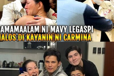 HINDI MATAPOS-TAPOS na PAMAMAALAM ni Mavy Legaspi sa Showbiz, INIYAKAN ng TODO nina Carmina at Zoren! Luhang Hindi Mapigilan, Mga Saksi sa Emosyonal na Sandali ng Pamilya Legaspi Habang Nagbibigay ng Huling Paalam na Puno ng Pagmamahal at Alaala!