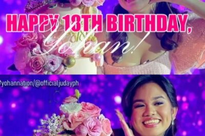 GRABE! FULL VIDEO NG 18TH BIRTHDAY NI YOHAN AGONCILLO, NAGPAIYAK AT NAGPAHANGA SA LAHAT! ANG MGA EKSENA NG SAYAW, SORPRESA, AT EMOSYONAL NA MOMENT KASAMA SINA JUDY ANN AT RYAN AGONCILLO — HINDI MO ITO KAYANG PALAMPASIN, MUST-WATCH ANG BUONG DEBUT!