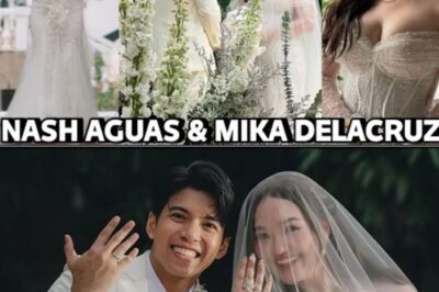 HININTAY NANG MATAGAL, NAGBUNGA NG PAG-IBIG: Ang Nakakaantig at Puno ng Emosyong Kasal nina Mika Dela Cruz at Nash Aguas NH