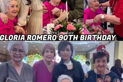 Puso ng Showbiz, Umagos ang Luha: Gloria Romero, Hindi Inasahan ang Sorpresang Pagsalubong sa Ika-90 Kaarawan Mula Kina Helen Gamboa, Roderick Paulate, at Gina Alajar NH