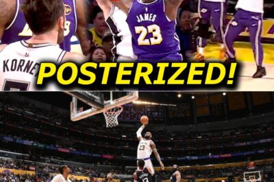 WALA PA RING KUPAS! LeBron James, Nagpakita ng Bagsik sa ‘Posterized’ Dunk Laban sa Seven-Footer; Reaksyon ni Bronny, Agaw-Pansin! NH