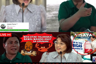 BANGGAAN SA PALASYO: VP SARA DUTERTE, NATALSIK SA SARILING SALITA; P20/KILO NA BIGAS, PINATUNAYANG HINDI ‘PANGHAYOP’ SA MGA PILIPINO