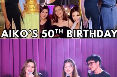 Aiko Melendez, Naiyak sa Espesyal na Sorpresa ng mga Kaibigan at Mahal sa Buhay sa Ika-50 Kaarawan NH