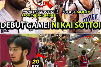 Aray at Tagumpay: Ang Emosyonal na Debut ni Kai Sotto na Nagpatindig Balik sa Pangarap ng Pilipino sa NBA