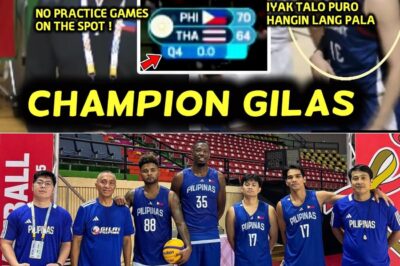 Gilas Pilipinas Pinatahimik ang Thailand: Jakrawan Naiwang Luhaan Matapos ang Mapangahas na Hamon sa Pambansang Koponan NH