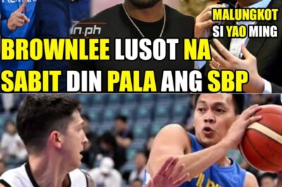 JUSTINE BROWNLEE LUSOT NA SA DRUG TEST | YAO MING MALUNGKOT | SABIT DIN PALA ANG SBP ! NH
